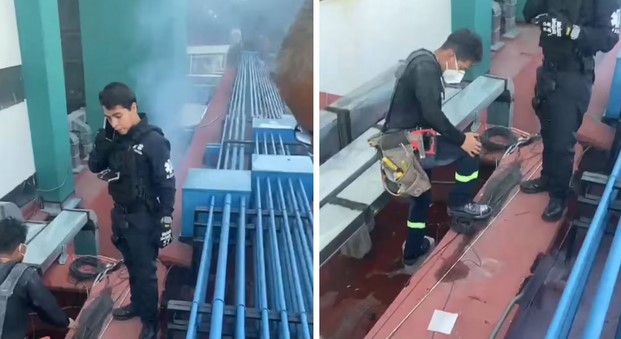 Se registra incendio en hospital La Raza del IMSS; bomberos evacúan alrededor de 300 personas