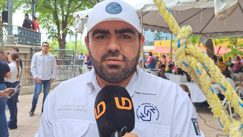 Jesús Rodolfo García Soto, jefe de Inspectores en Sinaloa.
