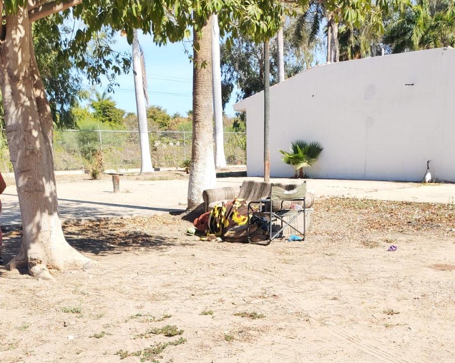 Silla en campo grande y solitario