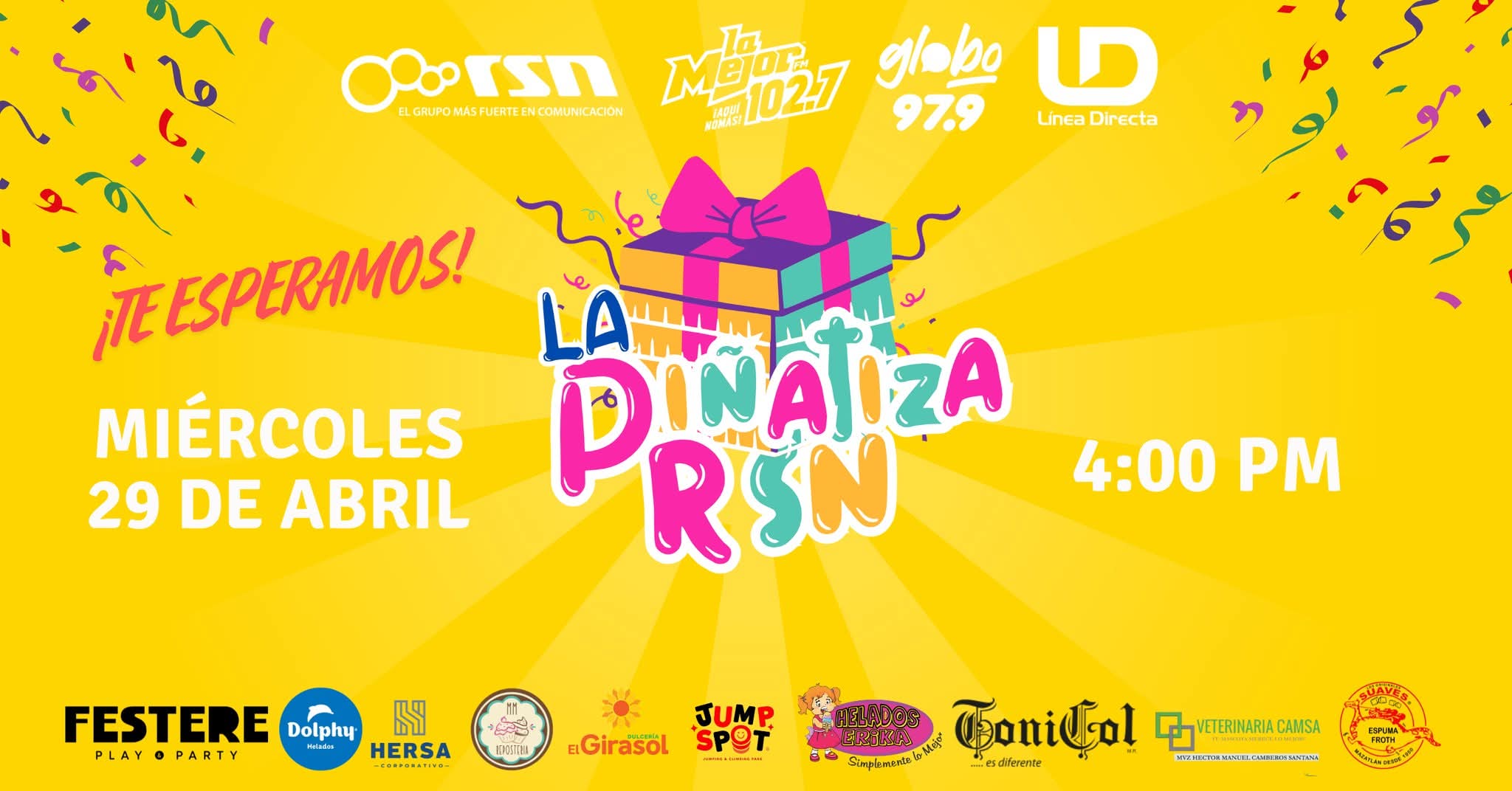Banner oficial de la piñatiza RSN