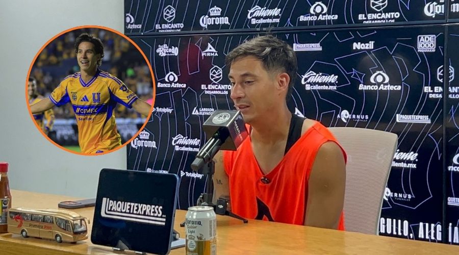 Mauro Laínez en conferencia de prensa