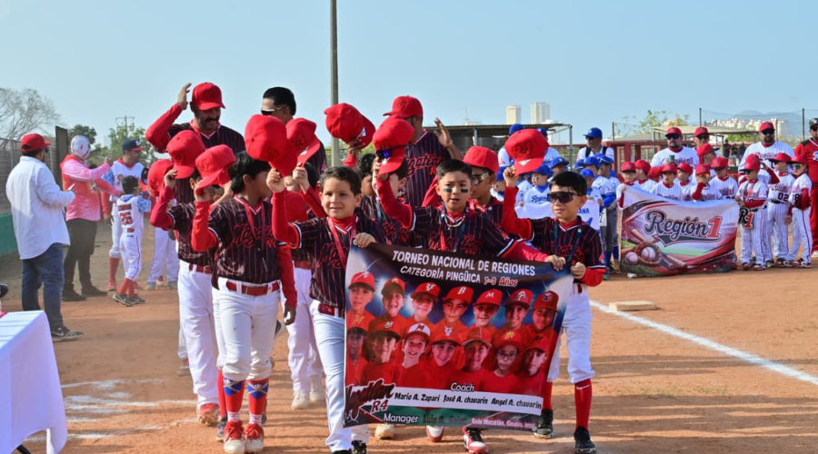 Campeonato Nacional de Beisbol en Mazatlán de la liga infantil y juvenil