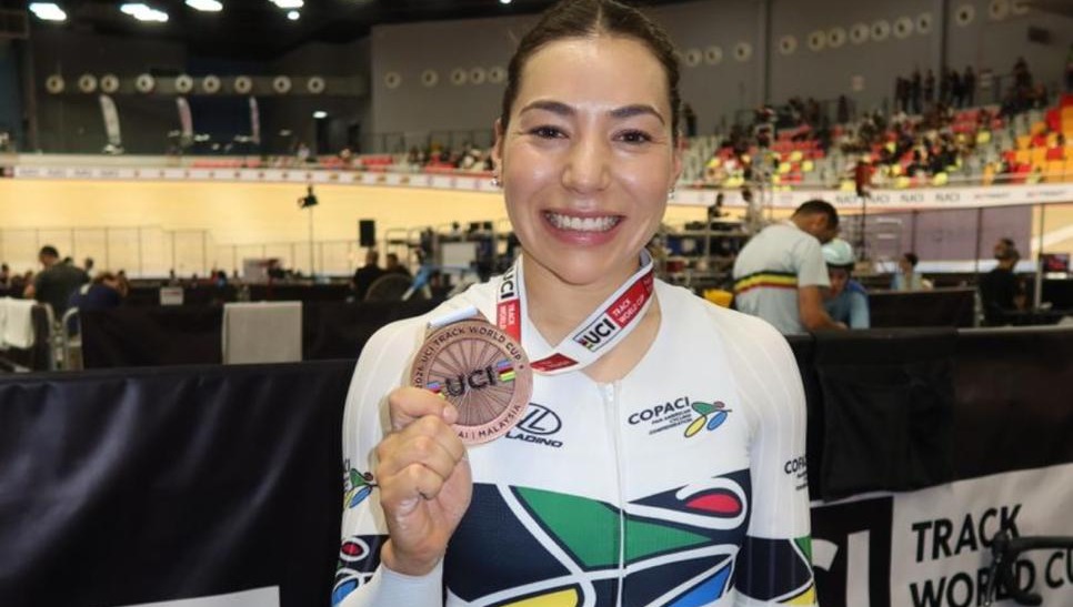 Luz Daniela Gaxiola, ciclista Sinaloense