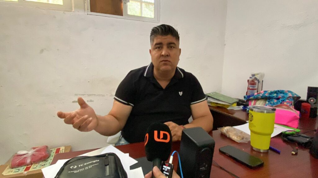 Macario Gaxiola Castro, director del Instituto de Protección Civil de Guasave.