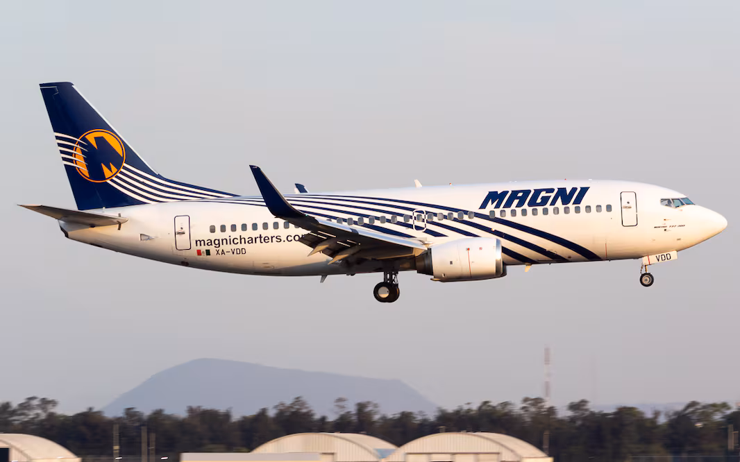 Aerolínea Magnicharters anuncia cancelación de vuelos programados para las próximas dos semanas