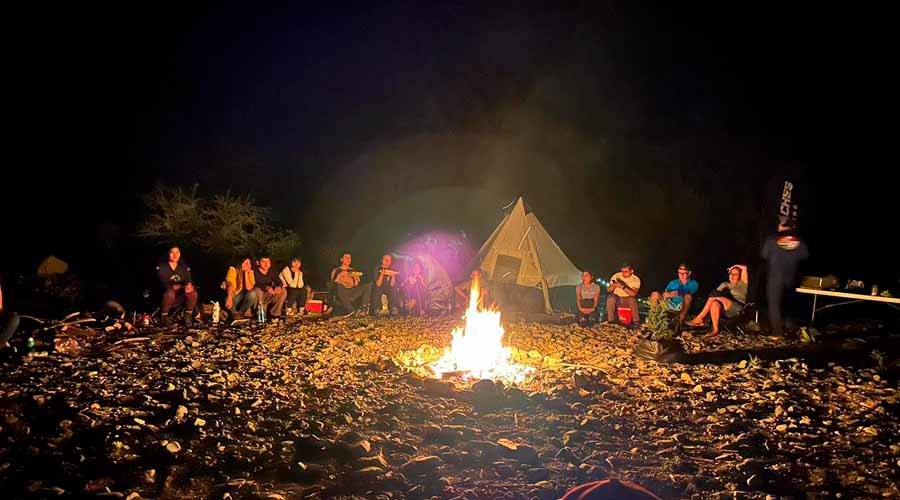 Campamento nocturno de Mapaches Hiking en Baymena, Choix