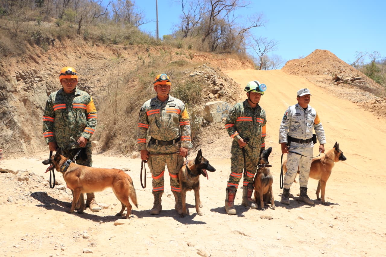 “Copal” apoya la búsqueda en túneles de la mina Santa Fe