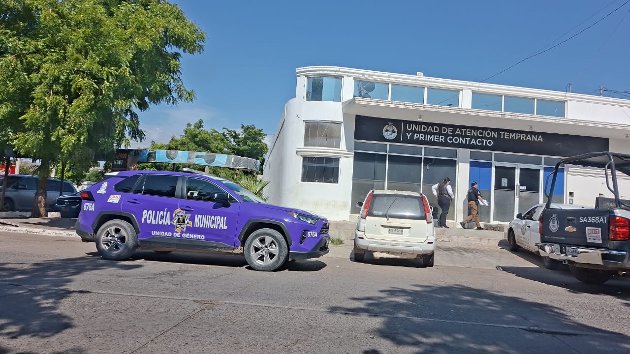 Modulo de atención temprana de la FGE en Guasave