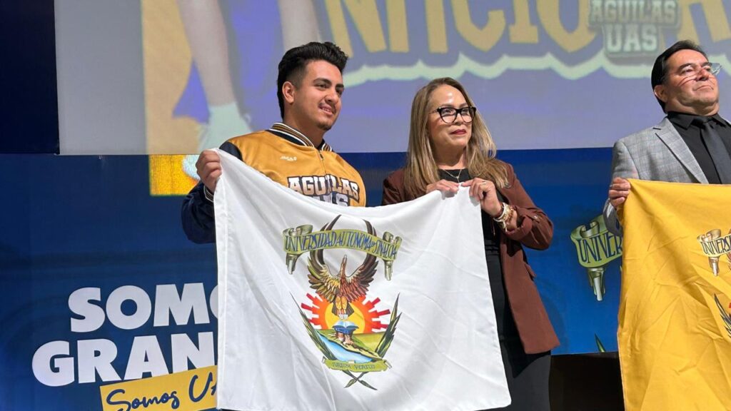 Abanderamiento de la delegación de la UAS que participará en el Nacional Anuies 2026.