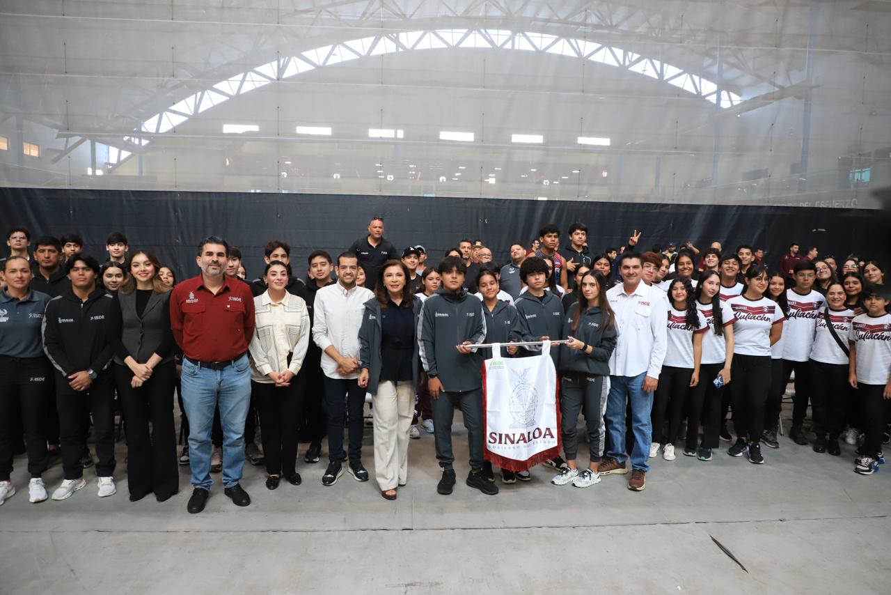 Abanderamiento de la delegación Sinaloa rumbo a Olimpiada Nacional 2026.