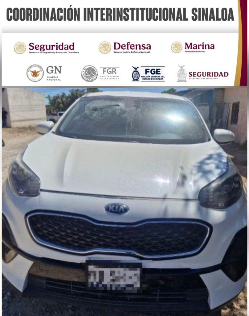 Operativo en Elota asesta golpe al robo de vehículos