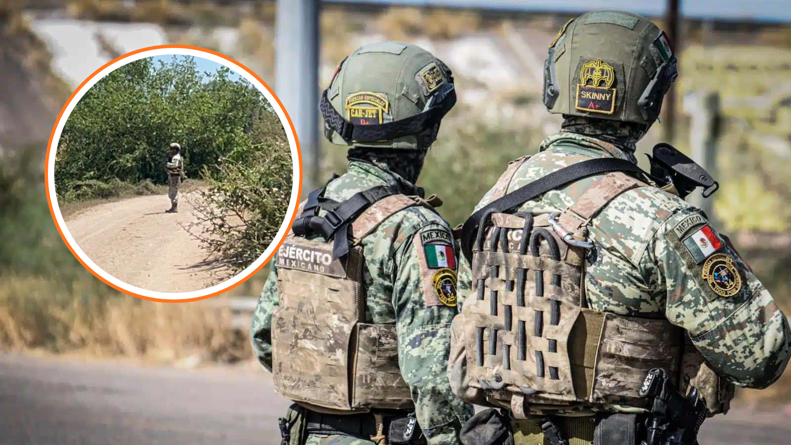 Ejército mantiene discreta pero constante vigilancia en sectores cercanos