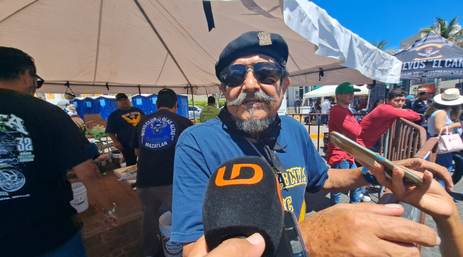 Óscar Vega, chef oficial del motoclub Olas Altas