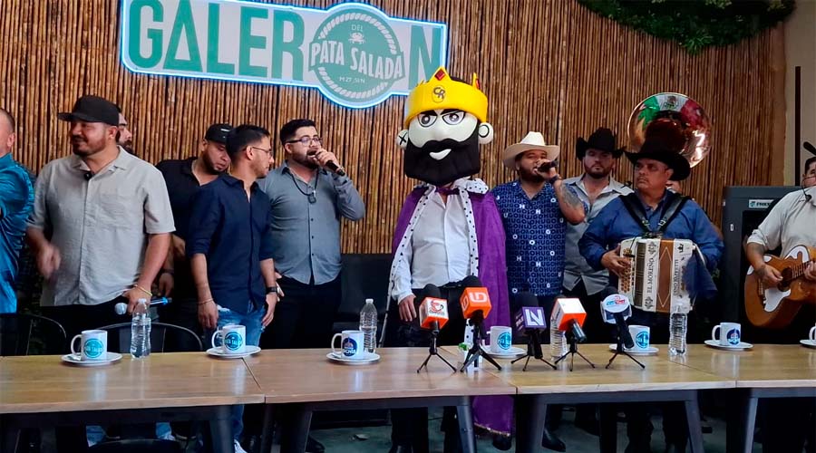 Presentación dela banda Corona del Rey y Los Ramoreños en Mazatlán