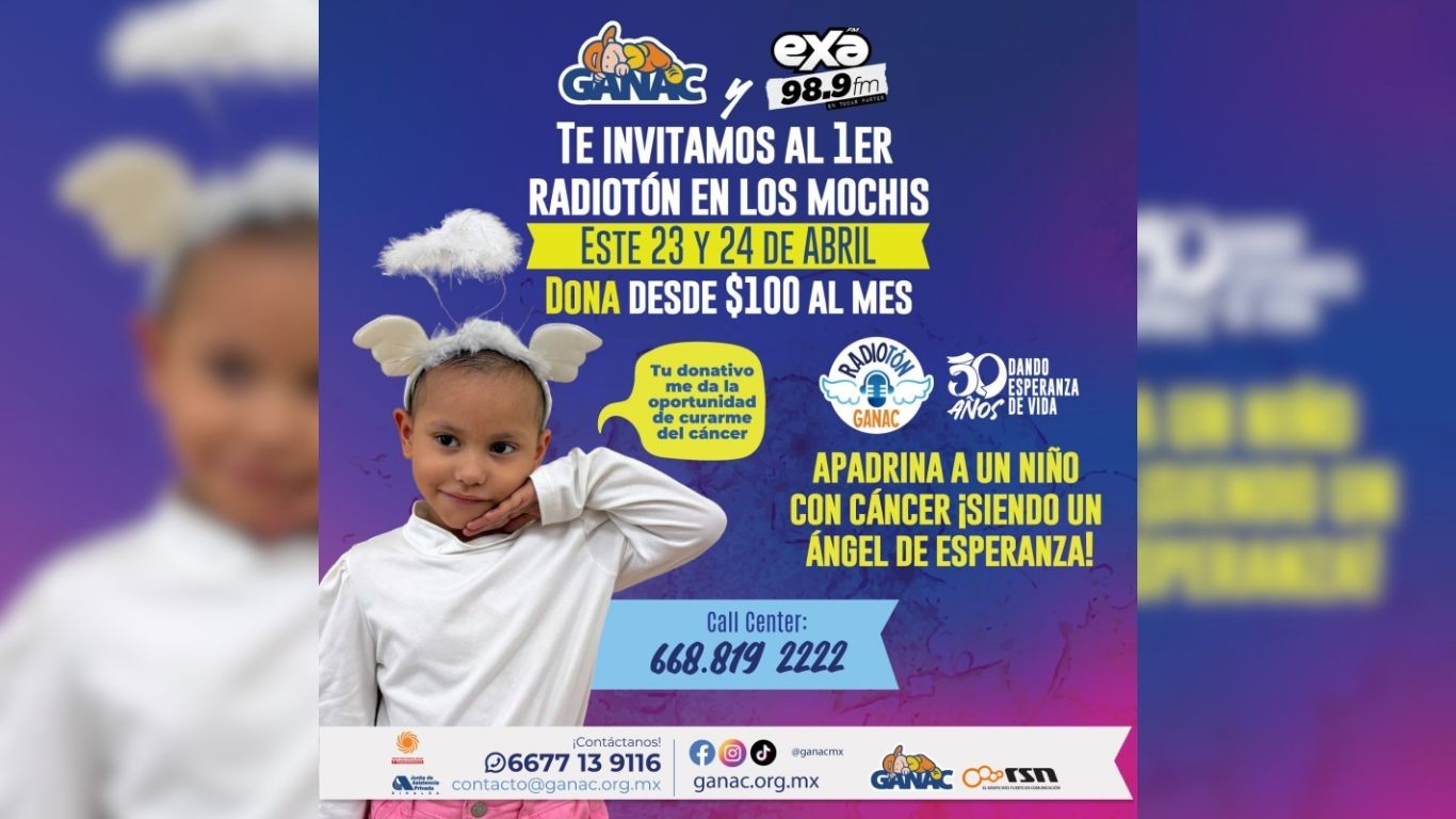 Imagen ilustrativa para invitar a Radiotón