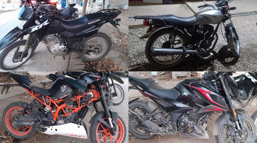 Motocicletas recuperadas