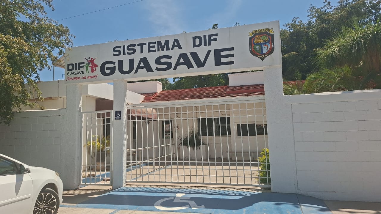 Parte exterior de refugio de Sistema DIF en Guasave
