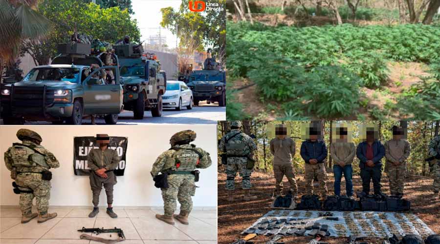 Aseguramientos, detenciones y operativos de seguridad el 9 de abril de 2026 en Sinaloa