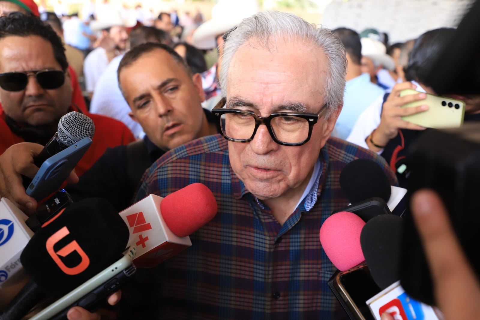 Rubén Rocha Moya, gobernador de Sinaloa.