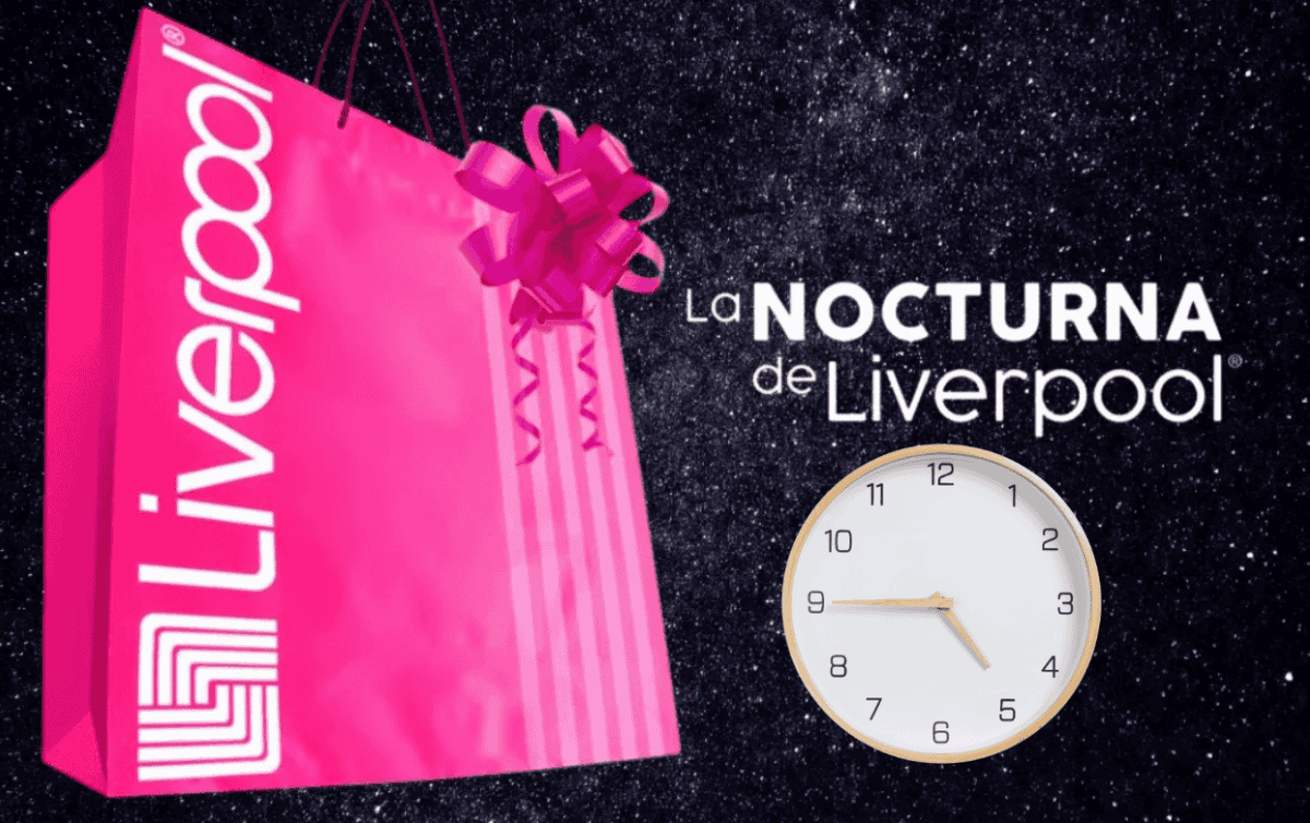 ¿Compras de último minuto? Checa a qué hora termina la Venta Nocturna de Liverpool