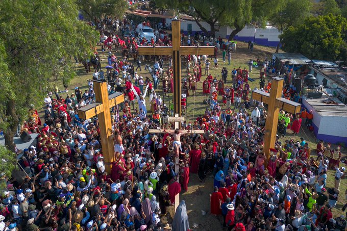 Viernes Santo: Pasión de Cristo 2026 reúne más de 2.8 millones de asistentes en Iztapalapa