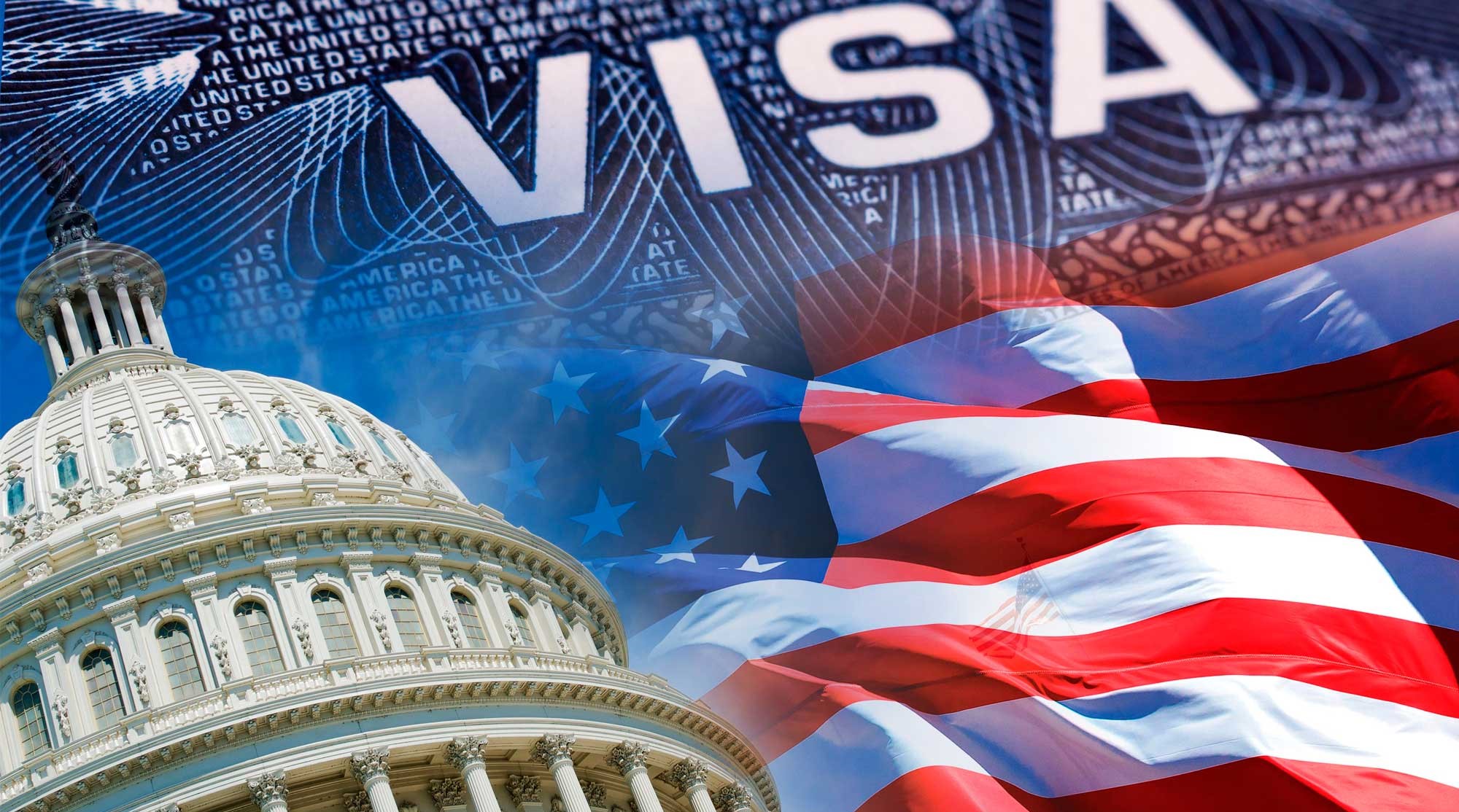 Visa americana.