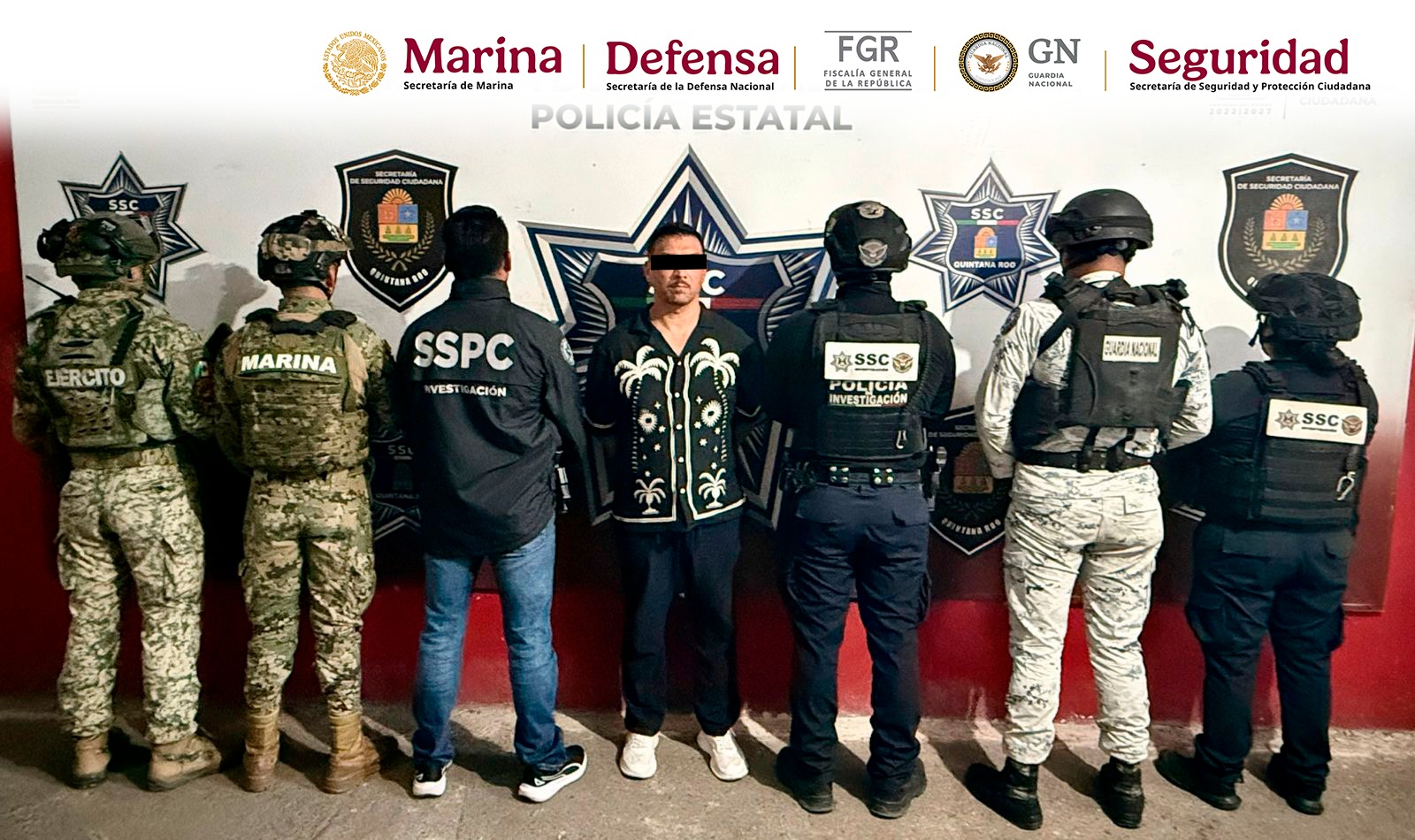 Capturan en Quintana Roo a fugitivo europeo buscado por narcotráfico