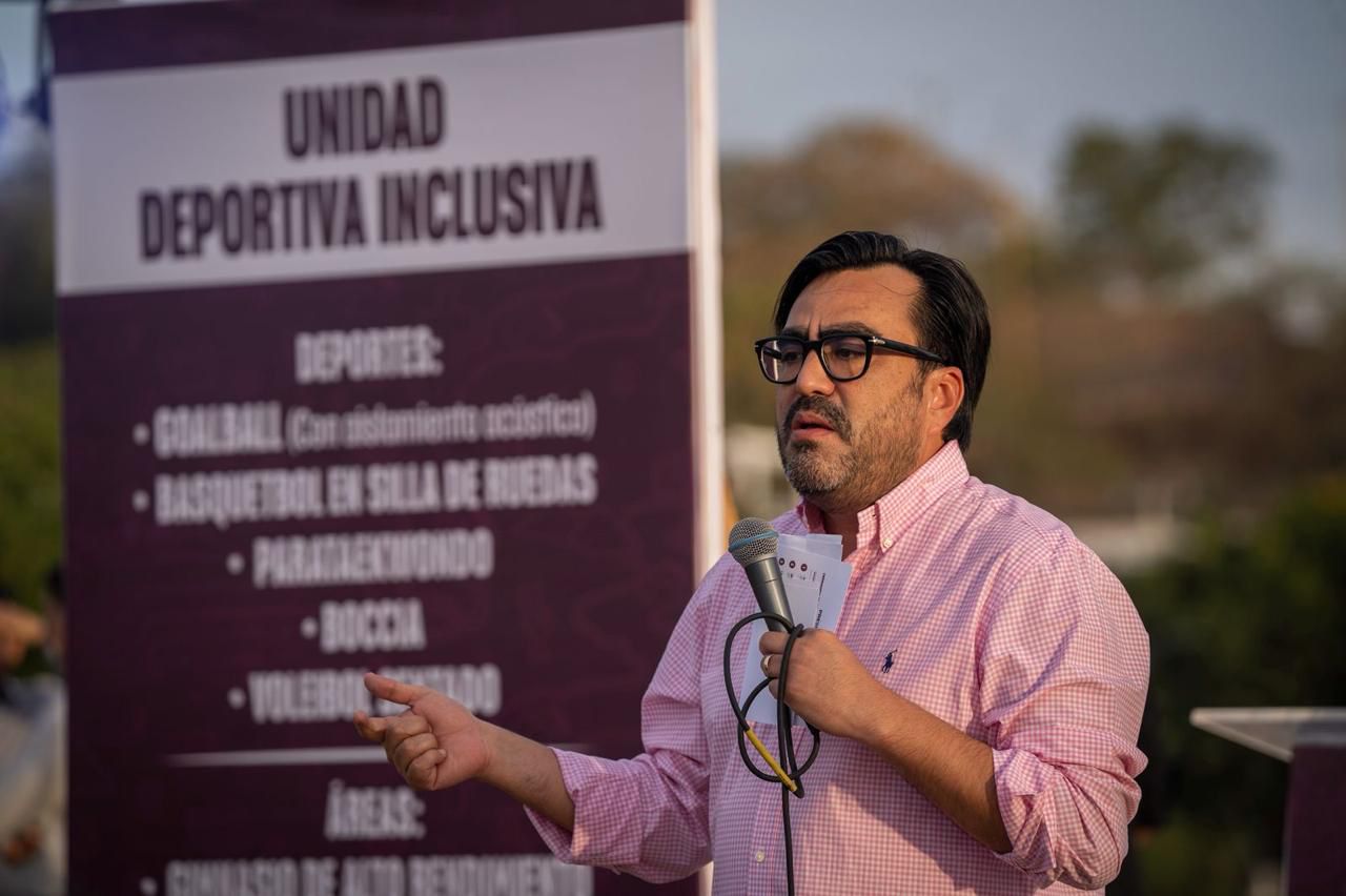 La primera en Sinaloa: alcalde de Culiacán inicia proyecto de Unidad Deportiva Inclusiva en parque 87