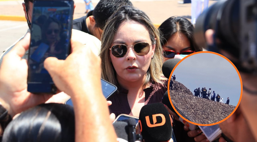 la secretaria de gobierno, Yeraldine Bonilla