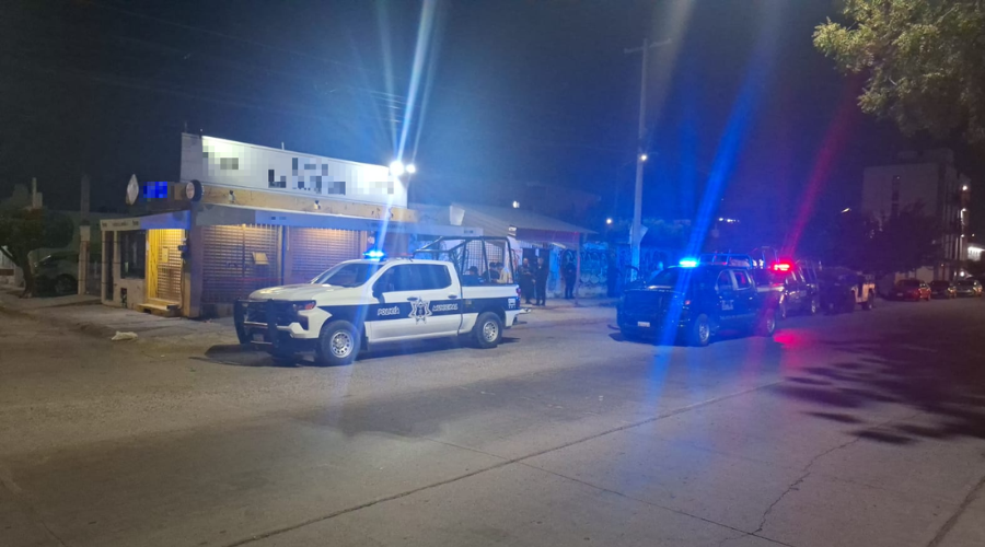 Una persona fue herida de bala en un negocio de venta de cerveza