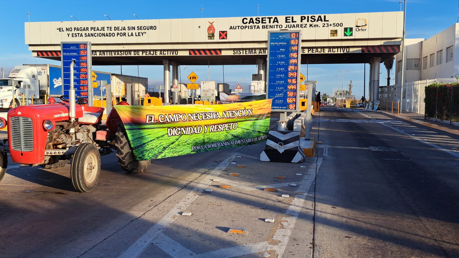 Caseta de peaje El Pisal, Sinaloa
