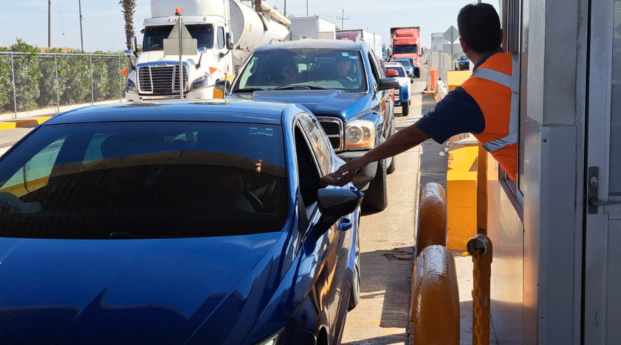 Casetas de peajes en la carretera de Sinaloa