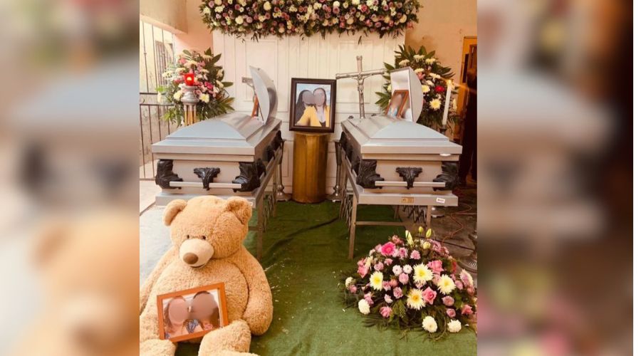 Funeral de madre e hija en Guasave