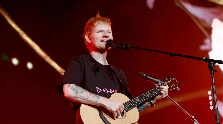 Ed Sheeran.