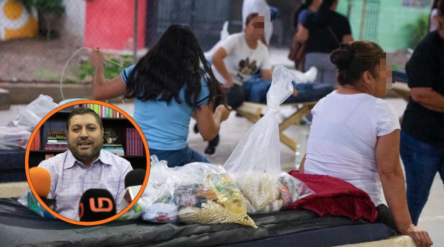 familias desplazadas en Badiraguato
