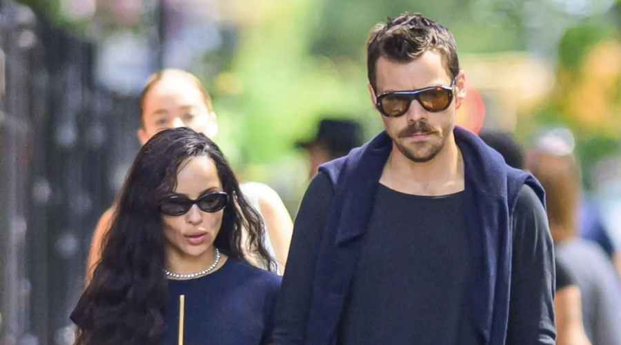 Harry Styles y Zoë Kravitz.