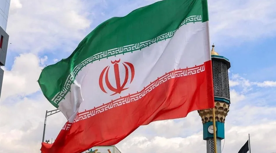 Bandera de Irán.