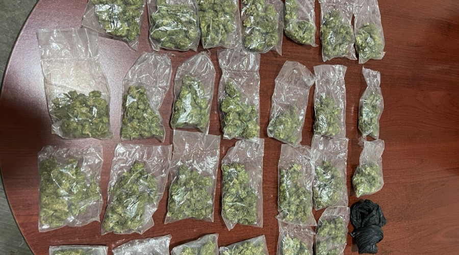 Bolsas con marihuana