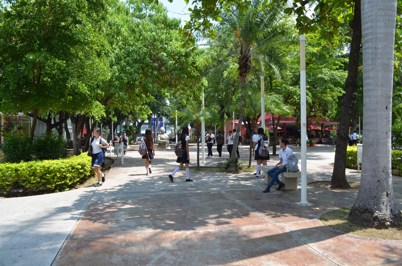 Personas en un parque
