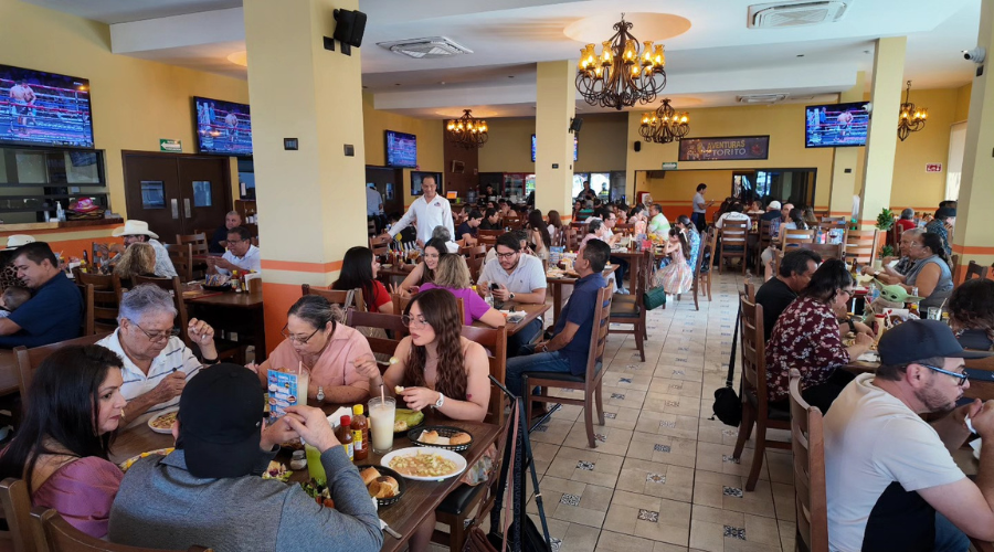 Incremento en la ocupación de restaurantes de Mazatlán durante las vacaciones de Semana Santa