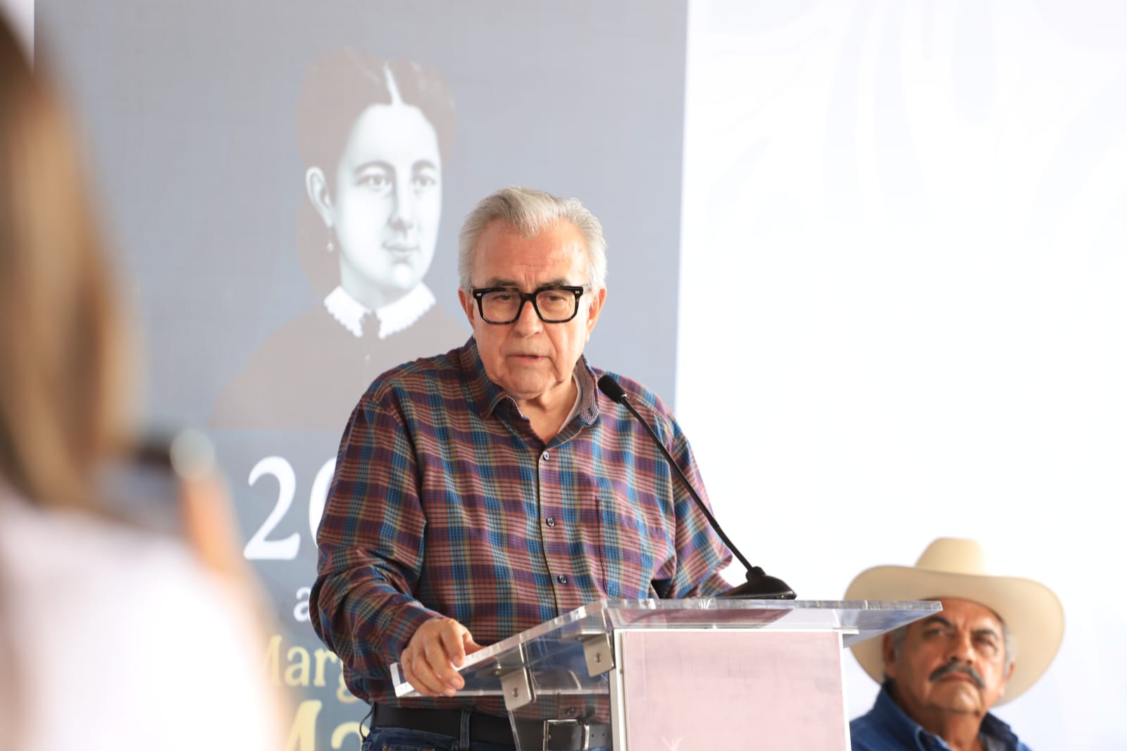 Rubén Rocha Moya en el arranque de programa de fertilizantes