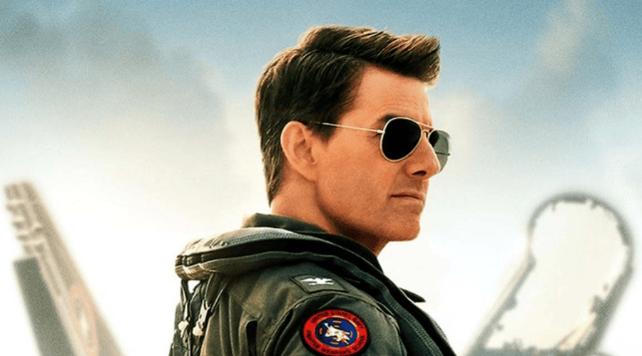 Tom Cruise en el papel de Pete “Maverick” Mitchell.