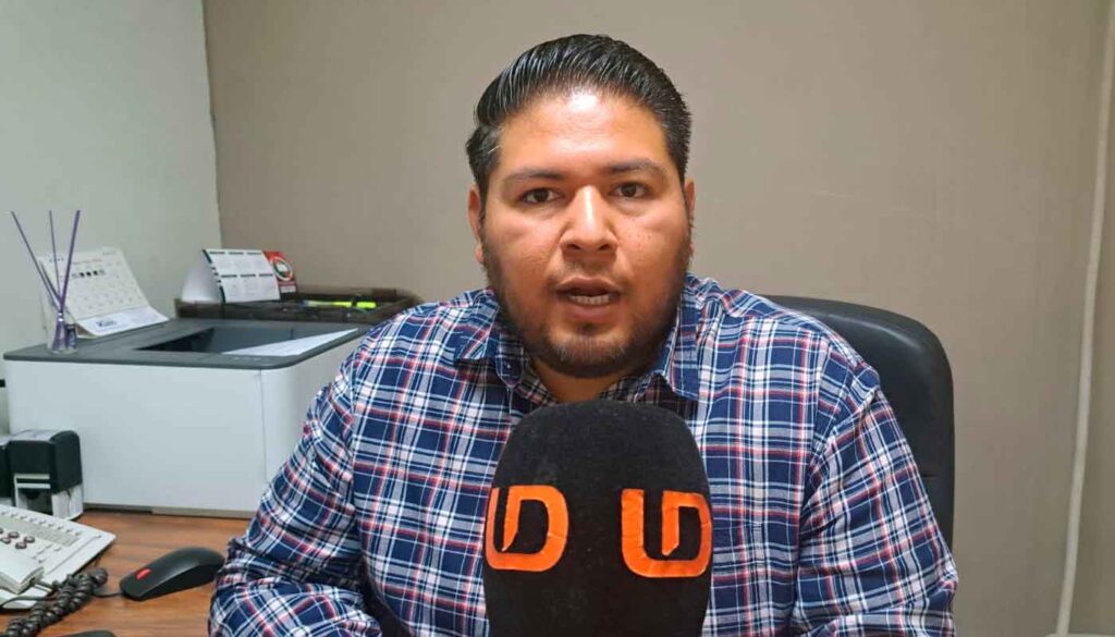Aarón Francisco Armenta, titular de la Dirección de Trabajo y Previsión Social de Sinaloa
