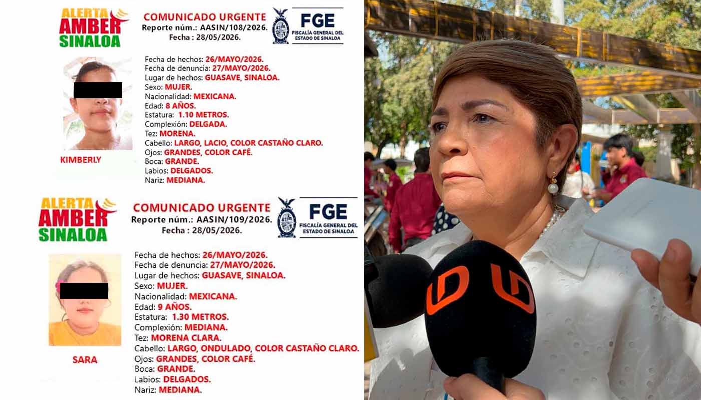 Alcaldesa sobre niñas que estaban desaparecidas en Guasave