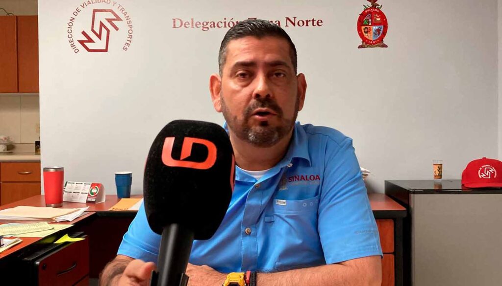 Alfonso García Ríos, delegado de VyT en Los Mochis