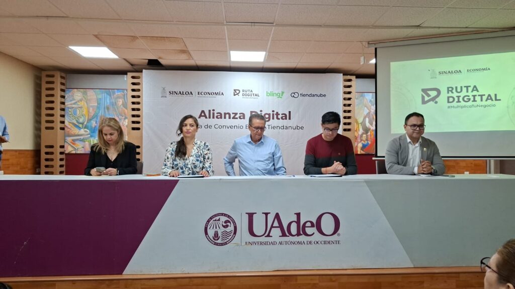 La Secretaría de Economía del Gobierno del Estado presentó la “Alianza Comercial Ruta Digital”