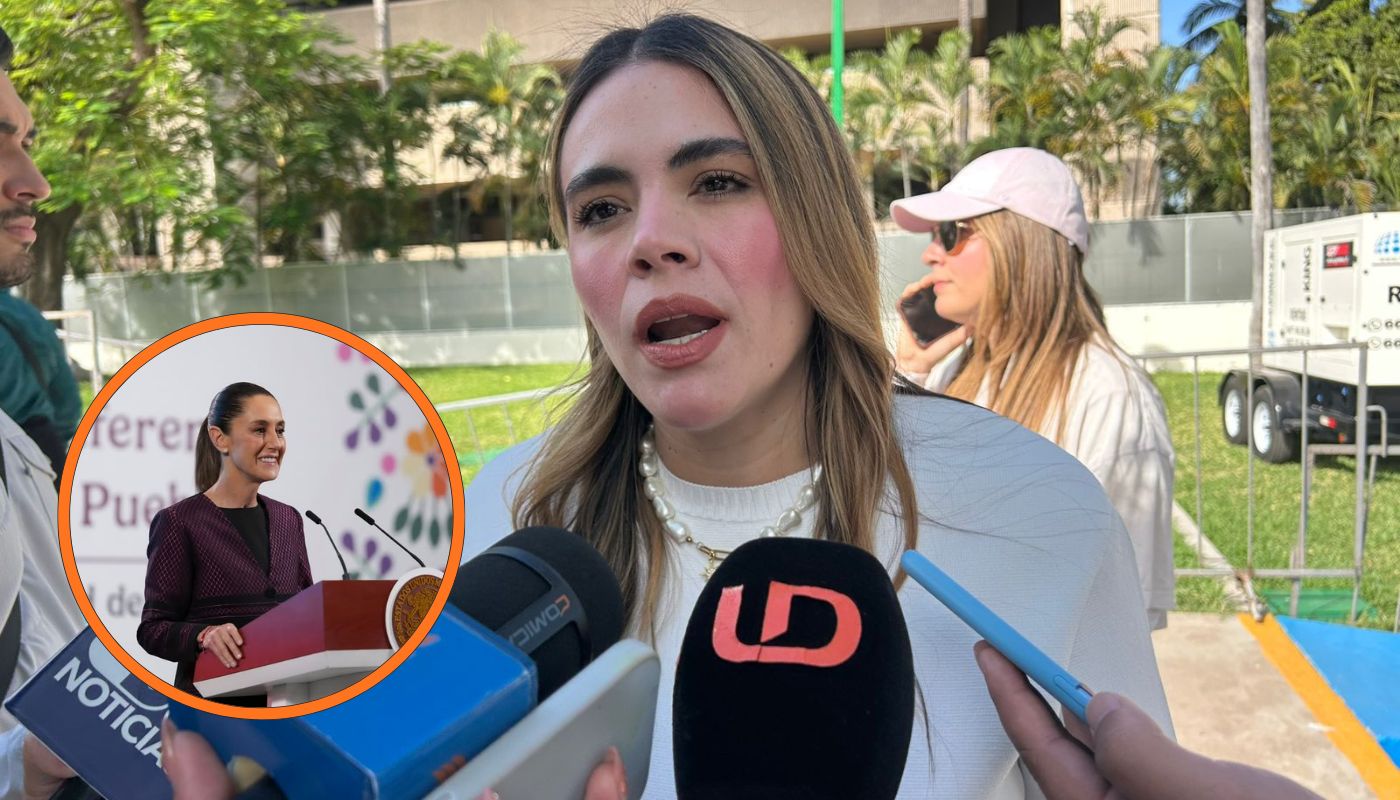 Ana Mariam Ramos y Claudia Sheinbaum Pardo en circulo