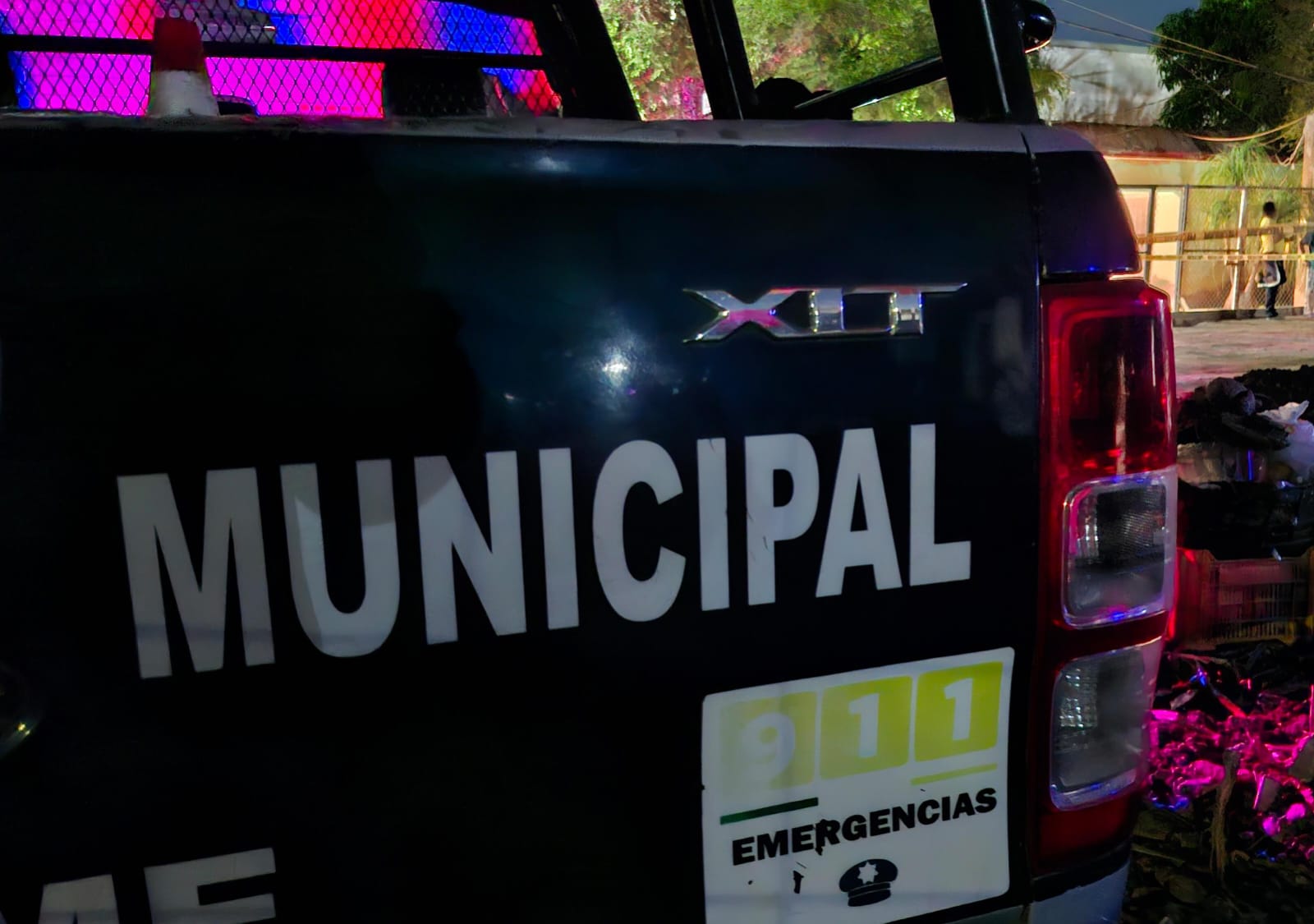 Parte trasera de patrulla