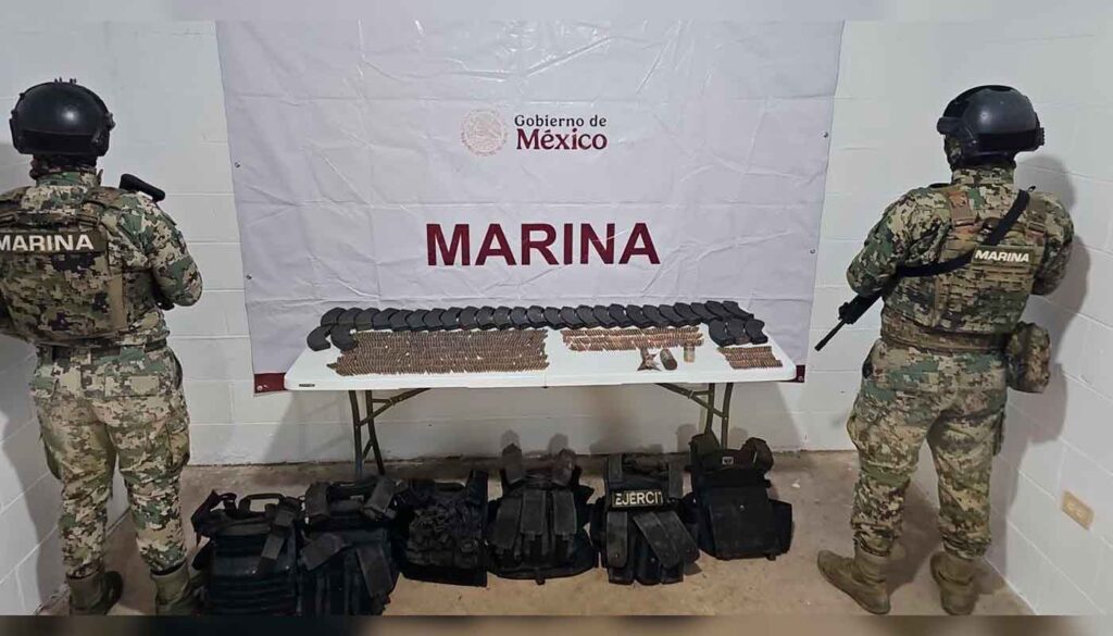 Aseguramiento de Marina Armada en Elota