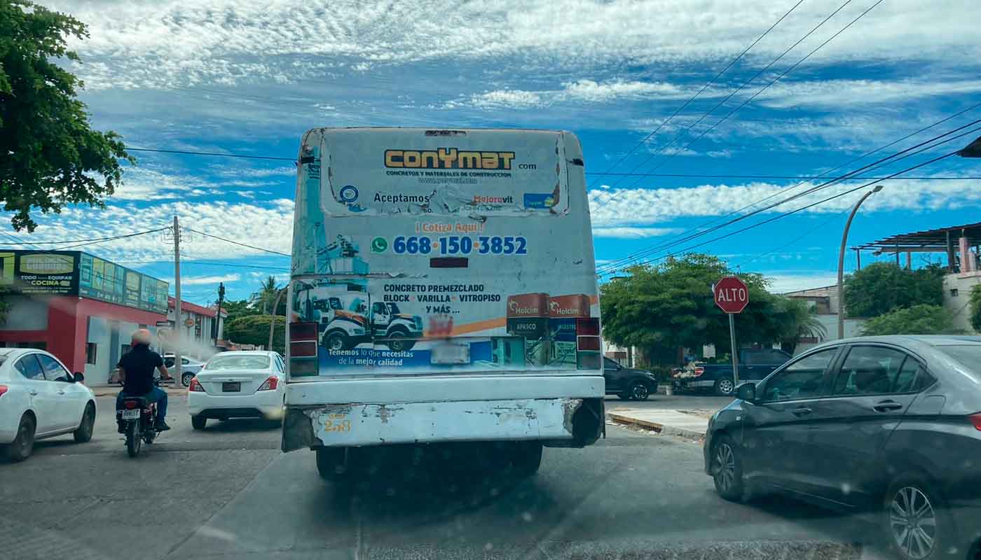 Autobús Urbano en Los Mochis